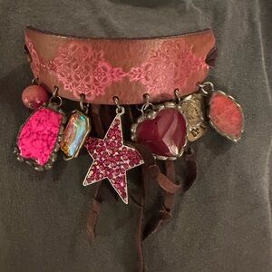 Art by Amy charm cuff bracelet.
